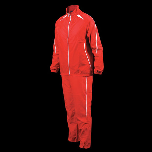 DYNAMICS CLASS-X WARM UP SUIT-RED-FRONT